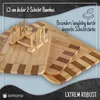 3-teiliges Schneidebrett Set aus Bambus Holz – Groß, Produktbild-Vorschau 3