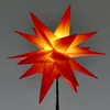 Leuchtstern 3D-Stern Rot  LED  faltbar | Ø 25 cm x H 90 cm  Produktbild-Vorschau 16