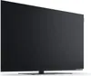 A black television set is shown from a diagonal angle against a white background. Produktbild-Vorschau