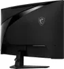 The back view of a black MSI gaming monitor on a black background. Anteprima dell’immagine prodotto