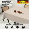Tischdecke Leinen-Optik - MILA Premium Stoff-Tischtuch mit Produktbild-Vorschau 4