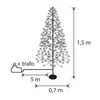 Luca Lighting Arbre de lumière pour l'extérieur - H150 x Voir les images du produit 3
