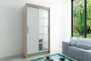 MINIO Kleiderschränk 120 cm ROMA 1 Sonoma Eiche / Weiß Produktbild-Vorschau 1