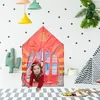 Relaxdays Feuerwehr Kinderzelt, großes Kinderspielzelt für Produktbild-Vorschau 2