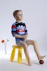 BB-12 manichino bambino. Colore della pelle seduta chic Anteprima dell’immagine prodotto 2
