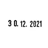 Soennecken Datumstempel 3835 Monat in Ziffern 4x26mm Produktbild-Vorschau 3