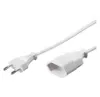 Verlängerungskabel Eurostecker, 3 m, weiß Produktbild-Vorschau 5