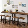 Bartisch-Set mit Stühlen, Stehtisch und Barhocker, Produktbild-Vorschau 3