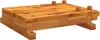 vidaXL Piano di lavoro con morsa 52x44x9,5 cm in legno Anteprima dell’immagine prodotto 2