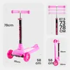 FableKids Kinderscooter Pink | Cityroller mit LED-Rädern | Produktbild-Vorschau 10