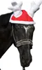 Winter Weihnachtsmütze Pferde mit Rentiergeweih Weihnachts Produktbild-Vorschau 1