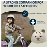 HUDORA Kinderhelm Beary, mocha, Gr. 48-52 Produktbild-Vorschau 3