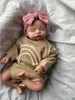 45CM Volle Körper Silikon Reborn Neugeborenen Baby Puppe Produktbild-Vorschau 5