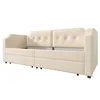 Modisches Samt-Sofabett 90x200 cm, mit USB-Leselicht & 2 Produktbild-Vorschau 10