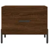 [Home] Couchtisch Braun Eichen-Optik 50x50x40 cm Produktbild-Vorschau 5
