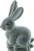 SCHEULEN Oster-Deko Hase Wuschel Grau 16 cm - Kunststoff Produktbild-Vorschau 1