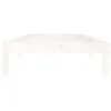 vidaXL Lit en bois massif pin blanc 90x200 cm Voir les images du produit 8