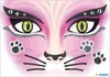 HERMA 15310 5x Adesivo Face Art Gatto rosa Anteprima dell’immagine prodotto 2
