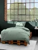 liebling - Satin Bettwäsche, grün, 1 x Bettbezug 135 x 200 Produktbild-Vorschau 3