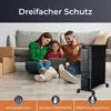 KLAMER Ölradiator 2500 W, Elektroheizung energiesparend, 13 Produktbild-Vorschau 6