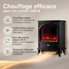 Cheminée électrique KAMINIO LENI - Poêle électrique avec Voir les images du produit 4