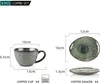 vancasso Service à café "STARRY" 8 pcs. grès Service à café Voir les images du produit 2
