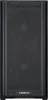 A front view of a black computer tower case. Náhled obrázku produktu