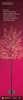 A decorative LED tree with warm white lights on a dark pink background. Anteprima dell’immagine prodotto