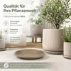 Sottovaso per piante Mira Taupe Ø 39 cm - Resistente al Anteprima dell’immagine prodotto 7