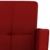 vidaXL Barhocker 2 Stk. Weinrot Kunstleder Produktbild-Vorschau 6