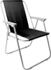 Linder Exclusiv Campingstuhl CS1000 Schwarz – klappbar, bis Produktbild-Vorschau 1