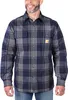 Carhartt Heavyweight Flannel Sherpa Hemd (niebieski, S) Podgląd zdjęcia produktu 4