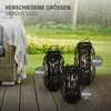 PROGARDEN Lucerna na svíčku pletená z vrbového proutí 50 cm Náhled obrázku produktu 7