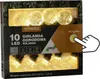Solární zahradní girlanda 10 LED, 3,8m světelný řetěz Náhled obrázku produktu 4