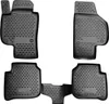 2009-2015 Skoda Superb dywaniki podłogowe TPE czarne 4 szt Podgląd zdjęcia produktu 1