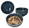 4er Set Linus blau Bowl-Schalen 700ml Müsli Salat Produktbild-Vorschau 1