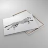 Bild auf Leinwand - Leinwandbild - Gepard Tier Dots - Produktbild-Vorschau 2