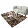 Tapis marron en peluche lapin shaggy 160x220 cm soft xxl Voir les images du produit 1