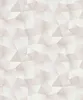 A seamless geometric pattern of interlocking triangles with subtle shading to create a 3D effect. Produktbild-Vorschau