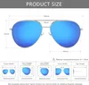 Übergroße Polarisierte Sonnenbrille für Frauen - Leichtes Produktbild-Vorschau 5
