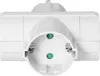 Verteiler 3x2P+Z weiß OR-AE-13184(GS) Schuko Produktbild-Vorschau 2