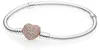 Bransoletka Pandora z zapięciem pavé heart 586292CZ-17 Podgląd zdjęcia produktu 5