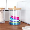 2x organizer da bagno per Cotone fioc e dischetti cosmetici Anteprima dell’immagine prodotto 7
