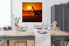 MuchoWow® Poster Giraffe - Sonne - Savanne 100x100 cm - Produktbild-Vorschau 3