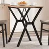 vidaXL Esstisch-Gestell in Y-Form 60x50x73 cm Stahl Produktbild-Vorschau 2