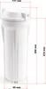 Naturewater puzdro filtračnej vložky BR-102 254 mm (10") Náhľad obrázku produktu 3
