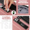 COSTWAY 2-dielna sada kufrov, 20" príručný kufor 35L + 14" Náhľad obrázku produktu 6