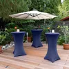 Beautissu Tavolo alto elasticizzato Tavolo da bistrot Anteprima dell’immagine prodotto 4