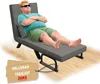 LZQ křeslo na spaní 3 v 1 s nastavitelným opěradlem, kovový Náhled obrázku produktu 8