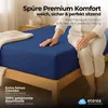Étérea Jersey napínací prostěradlo z bavlny 180x220 – Náhled obrázku produktu 2